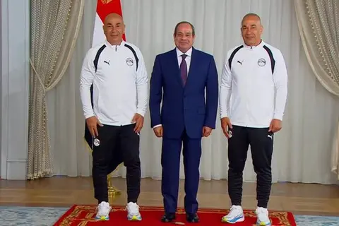 إبراهيم حسن: سعداء بتكريم الرئيس السيسي.. ونعد بمزيد من النجاحات مع منتخب مصر